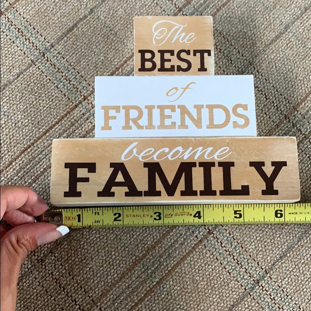 Friend Family Sign - Picture 6 of 6
